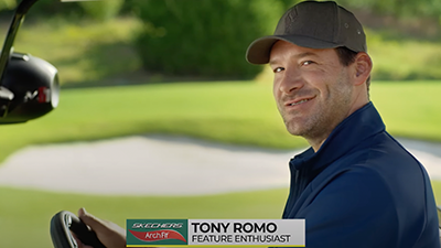 Tony Romo GO GOLF Arch Fit