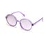 Round Rhinestone Sunglasses, PURPER, swatch