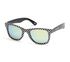 Checkered Wayfarer Sunglasses, ZWART / WIT, swatch