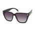 Modified Square Metal Studs Sunglasses, ZWART, swatch
