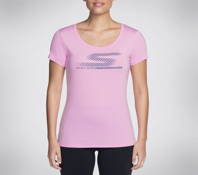 Skechers Wave S Tee Shirt, ROSE CLAIR, largeimage number 0