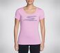 Skechers Wave S Tee Shirt, ROSE CLAIR, large image number 0