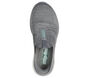 Skechers Slip-ins: GO WALK 6 - Fabulous View, GRAY, large image number 2