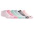 6 Pack Low Cut Color Stripe Socks, ASSORTED, swatch