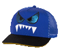 Skechers Monster Eyes Trucker Hat, BLAUW / ZWART, large image number 0