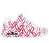 Skechers x JGoldcrown: Uno - Spread the Love, WIT / ROOD / ROZE, swatch