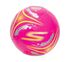 Hex Brushed Size 5 Soccer Ball, ROSE FLUO / JAUNE, swatch