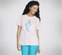 Pacific Palms Diamond Tee, ROSE / ARGENT, large image number 0