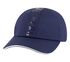 Wrap Logo Baseball Hat, NAVY, swatch