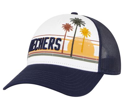 Palm Skechers Trucker Hat