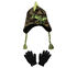 Camouflage T-rex Hat and Glove Set, CAMOUFLAGE, swatch