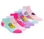 Smiley Floral Socks - 6 Pack, MULTI, large image number 0