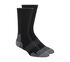 Merino Wool Crew Socks - 2 Pack, BLACK, swatch
