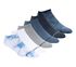 Cotton Tie-Dye No-Show Socks - 6 Pack, MULTI, swatch