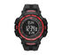 Grandpoint Black & Red Watch, ZWART, swatch