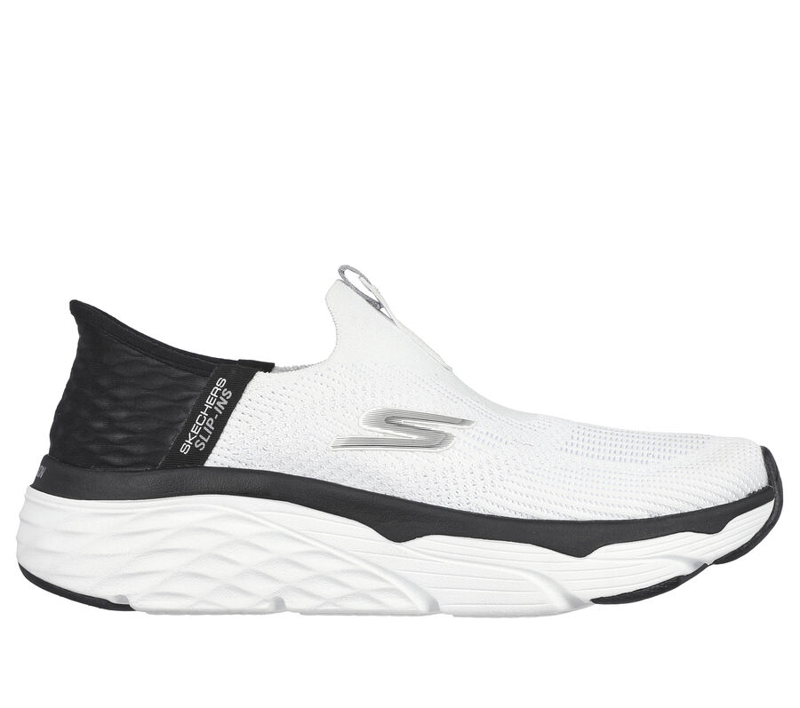 Skechers Slip-ins: Max Cushioning - Smooth, WHITE / BLACK, largeimage number 0