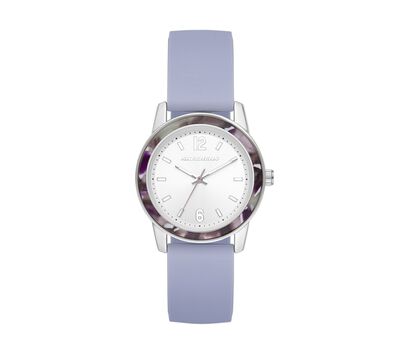 Skechers Accented Bezel Purple Watch