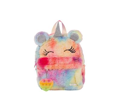 Twinkle Toes: Fur Unicorn Mini Backpack