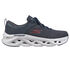 Skechers GO RUN Swirl Tech - Dash Charge, GRIS ANTHRACITE, swatch
