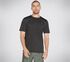 Skechers Apparel On the Road Tee, NOIR / GRIS ANTHRACITE, swatch