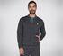 Skechers Apparel Hoodless Hoodie ULTRA GO Jacket, GRIS ANTHRACITE, swatch