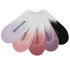5 Pack Non Terry Ombre Liner Socks, ROZE, swatch