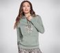 SKECH-SWEATS Diamond Wild One Pullover Hoodie, LIGHT GREEN, large image number 0