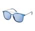 Round Frame Top Bar Sunglasses, BLUE, swatch