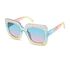 Square Rhinestone Sunglasses, MULTI, swatch