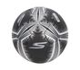 Hex Metallic Mini Stripe Size 5 Soccer Ball, ZWART, large image number 0