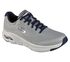 Skechers Arch Fit, GRAY / NAVY, swatch