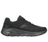 Skechers Arch Fit - Charge Back, ZWART, swatch