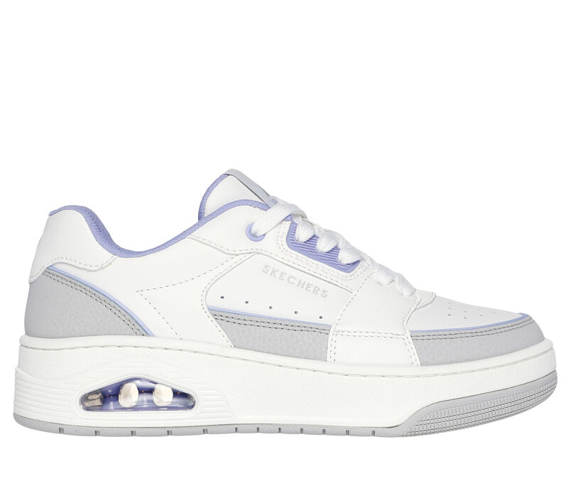 Uno Court - Courted Style, WHITE / LAVENDER, largeimage number 0