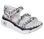 JGoldcrown: Foamies Max Cushioning - About Love, WHITE / BLACK, large image number 4