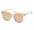 Oversized Square Sunglasses, TAUPE / GOUD, swatch