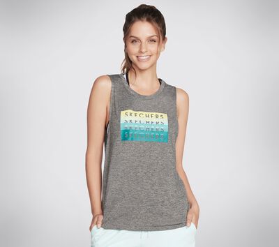 Skechers Stacked Ombre Tank