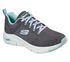 Skechers Arch Fit - Comfy Wave, CHARCOAL / TURQUOISE, swatch