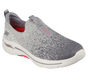 Skechers GO WALK Arch Fit - Lunar Views, GRAY / CORAL, large image number 5