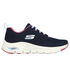 Skechers Arch Fit - Comfy Wave, NAVY / HOT PINK, swatch