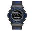 Flournoy Watch, BLACK / BLUE, swatch