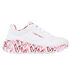 Skechers x JGoldcrown: Uno Lite - Lovely Luv, WHITE / RED / PINK, swatch