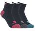 3 Pack Half Terry Athletic Socks, NOIR, swatch