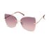 Modified Rimless Butterfly Sunglasses, BRUIN, swatch