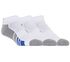 3 Pack Half Terry Athletic Socks, WIT, swatch