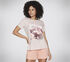 Skechers Dreamy Escape Tee, ROSE CLAIR, swatch