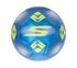 Hex Dusted Size 5 Soccer Ball, ARGENT / BLEU, swatch