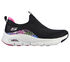 Skechers Arch Fit - Big Dreams, BLACK / HOT PINK, swatch