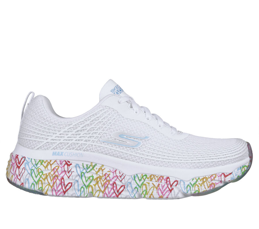 JGoldcrown: Max Cushioning Elite - Live to Love, WHITE / MULTI, largeimage number 0