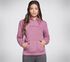 Skechers Signature Pullover Hoodie, DONKER MAUVE, swatch