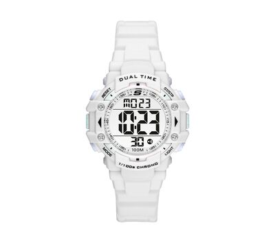 Skechers Dual Time White Watch